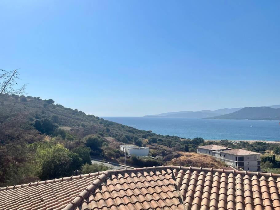 Charmante Petite Maison Magnifique Vue Mer Propriano  Exteriör bild