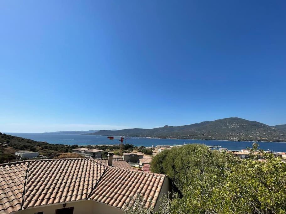Charmante Petite Maison Magnifique Vue Mer Propriano  Exteriör bild