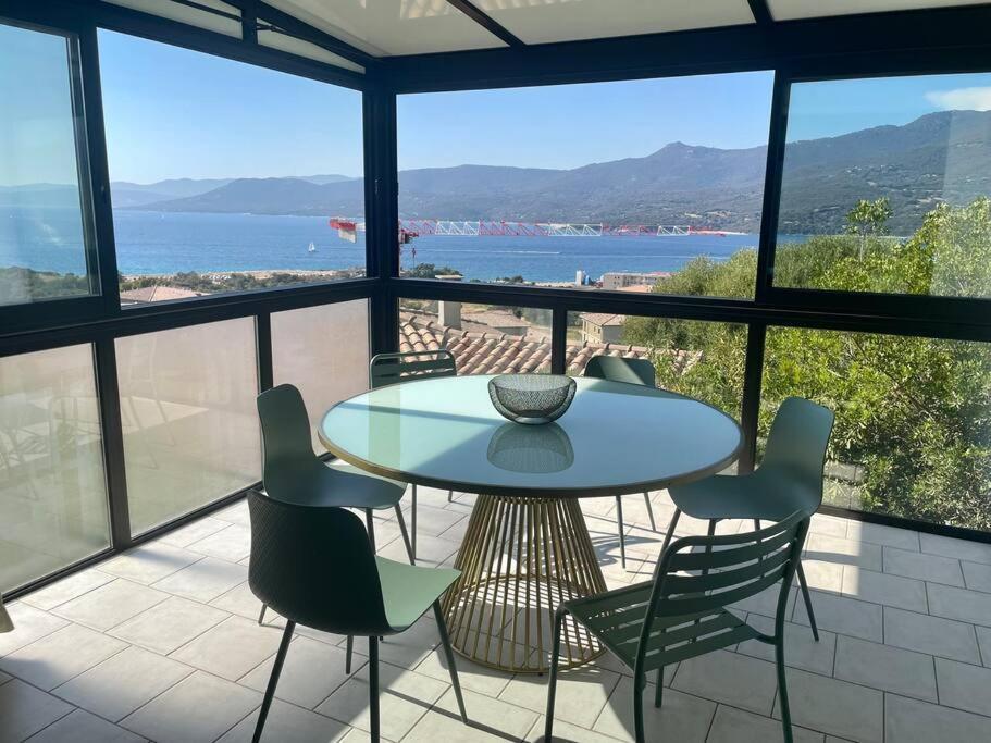 Charmante Petite Maison Magnifique Vue Mer Propriano  Exteriör bild