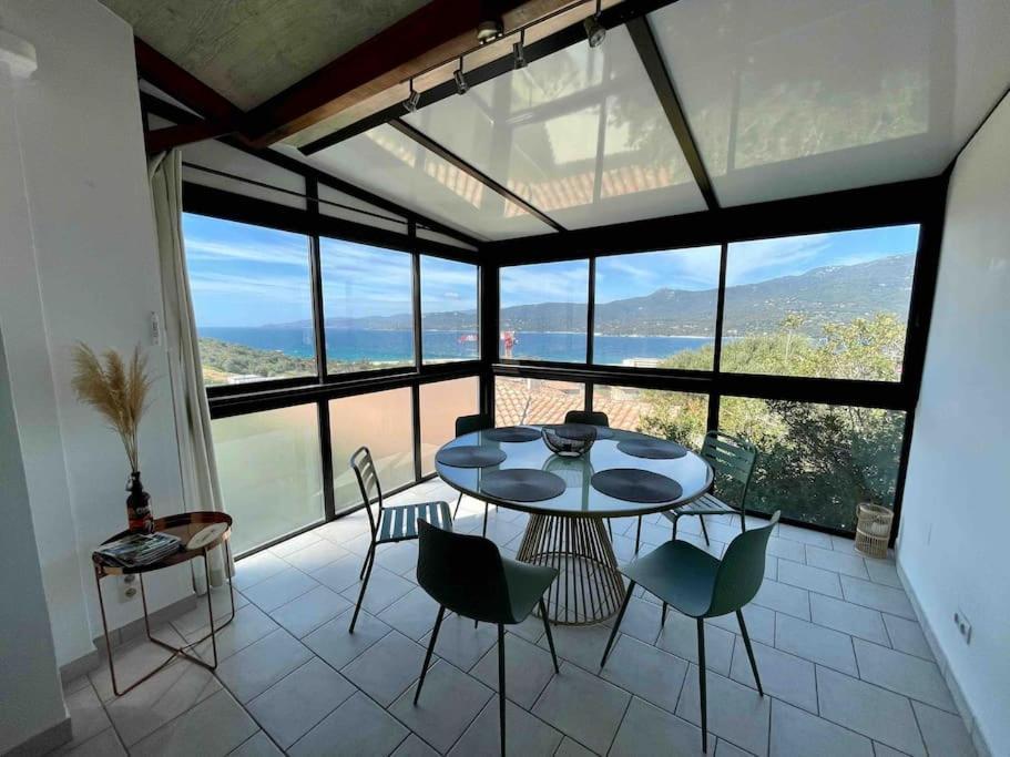 Charmante Petite Maison Magnifique Vue Mer Propriano  Exteriör bild