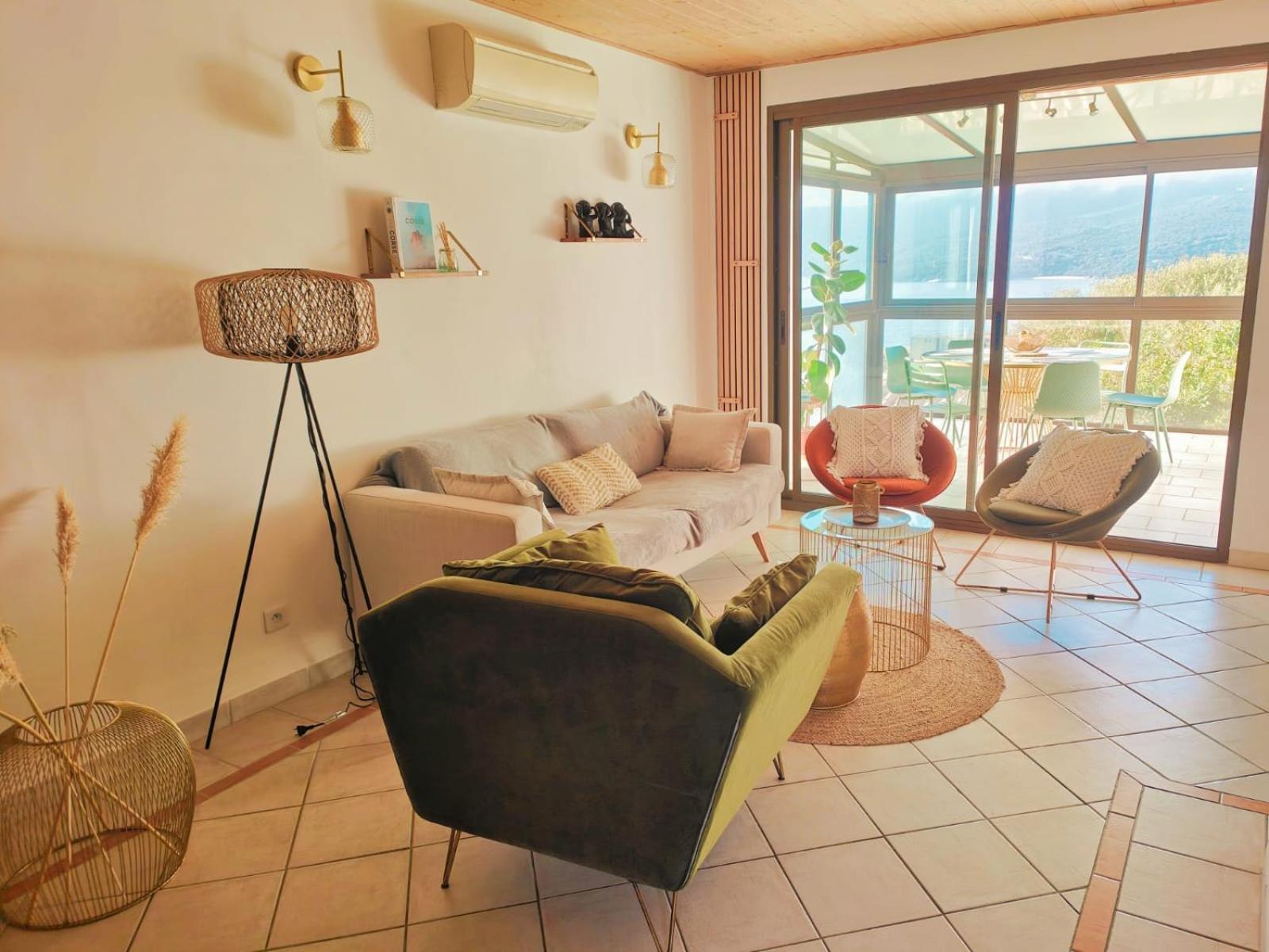 Charmante Petite Maison Magnifique Vue Mer Propriano  Exteriör bild